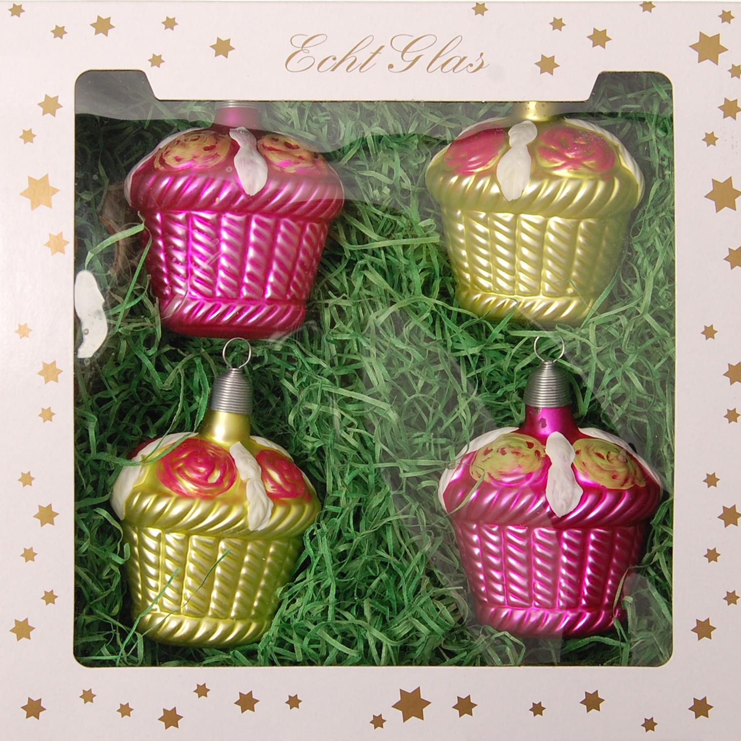 Osterkrbe pink/gelb Box