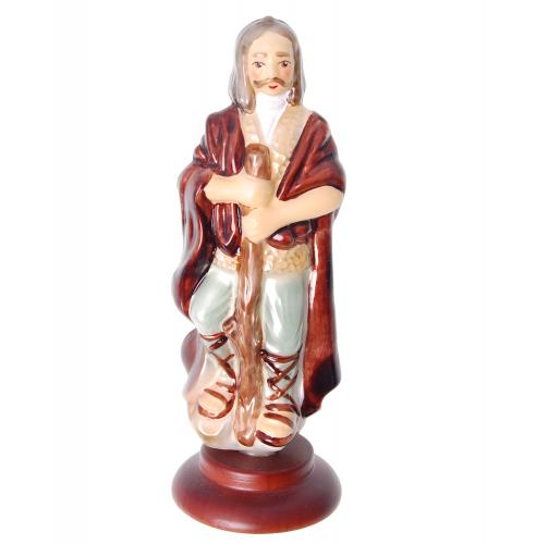 Home Decor Hirte auf Sockel Mehrfarbig 16cm